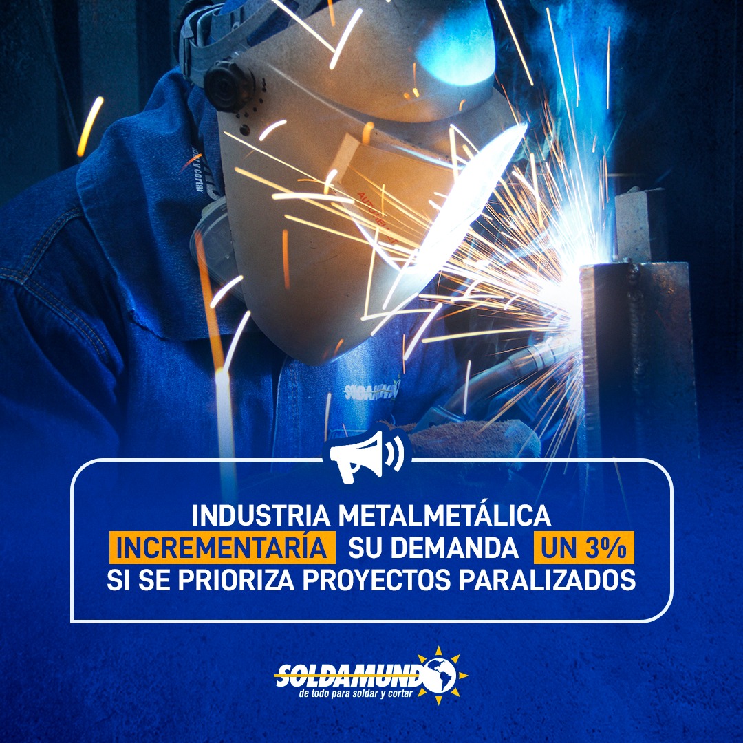 Industria metalmecánica incrementaría su demanda un 3% si se prioriza proyectos paralizados | 